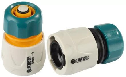 Набор соединителей RACO &quot;Original&quot; (шланг-насадка) с автостопом, 1/2&quot; 4250-55265B купить в Магнитогорске