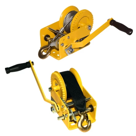 Лебедка ручная барабанная Magnus-Profi LRB-1350, 1350 кг, лента 10 м купить в Магнитогорске