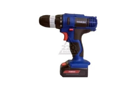 Дрель-шуруповерт аккумуляторная Победа ДА-20/2 Ли купить в Магнитогорске