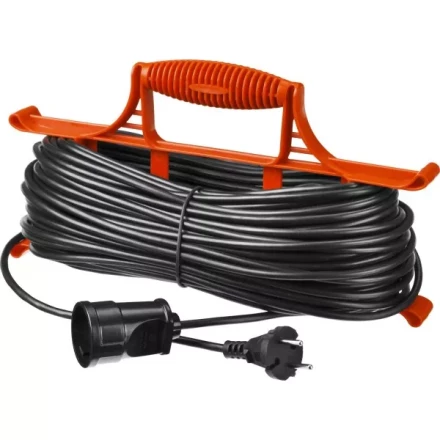 Удлинитель электрический &quot;MAXElectro&quot; на рамке, 50 м, 1 гнездо, STAYER 55018-50 купить в Магнитогорске