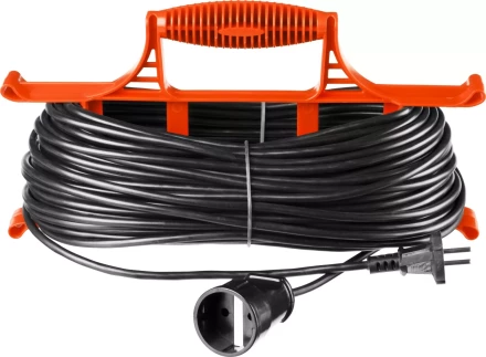 Удлинитель электрический &quot;MAXElectro&quot; на рамке, 50 м, 1 гнездо, STAYER 55018-50 купить в Магнитогорске