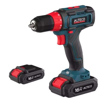 Аккумуляторная дрель-шуруповерт ALTECO CD 16-28 X2 78073 купить в Магнитогорске