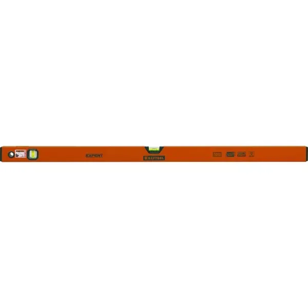 Уровень коробчатый "EXPERT", KRAFTOOL 34710-100, 2 ампулы, 0,5 мм/м, 1000мм 34710-100_z01 купить в Магнитогорске
