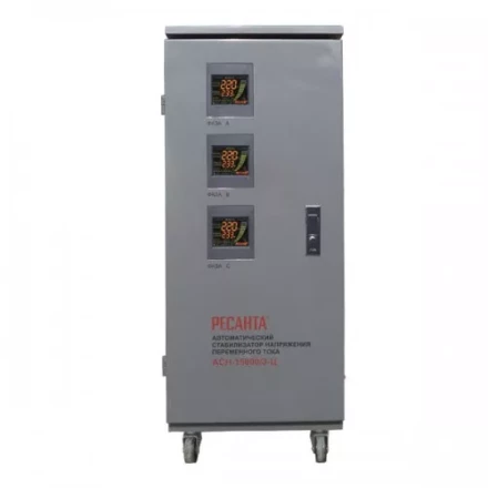Стабилизатор трехфазный РЕСАНТА АСН-15 000/3-Ц купить в Магнитогорске