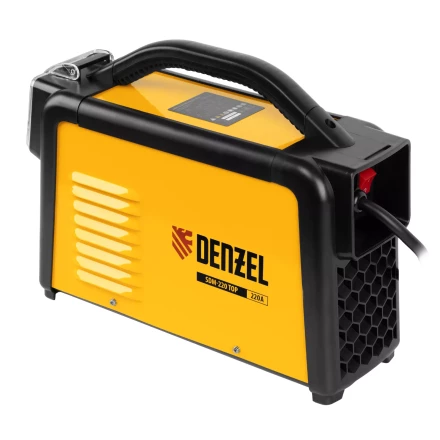 Аппарат инвертор. дуговой сварки SDM-220 Top, 220 А, ПВ 60% кейс// Denzel 94358 купить в Магнитогорске