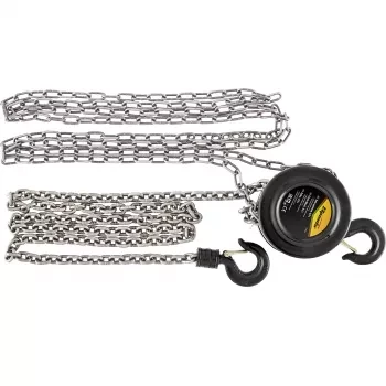 Таль цепная 3 т h подъема 3 м расстояние между крюками 470 мм SPARTA 519195 купить в Магнитогорске