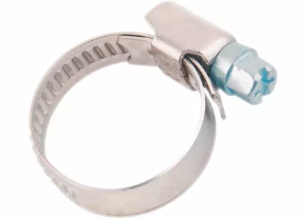 Хомуты нержав. сталь,  стандартное болтовое крепление 140-160мм, 25шт/уп,ширина 9мм   СИБРТЕХ 47593 купить в Магнитогорске