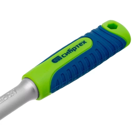 Ключ-трещотка 1/2&quot; Сибртех, 45 зубьев, с быстрым сбросом, матовый хром 14023 купить в Магнитогорске