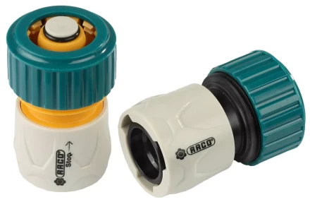 Набор соединителей RACO &quot;Original&quot; (шланг-насадка) с автостопом, 3/4&quot; 4250-55266B купить в Магнитогорске