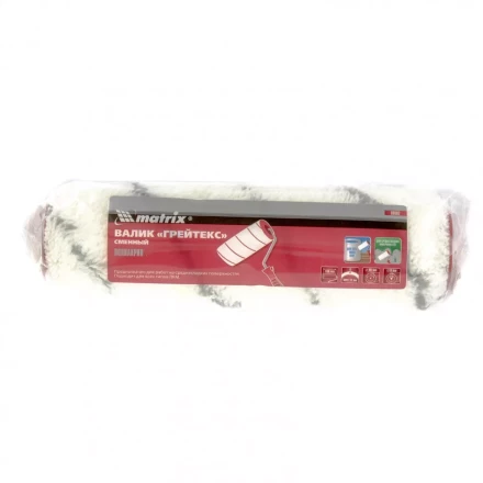 Валик сменный &quot;Грейтекс&quot; 180 мм ворс 12 мм D 40 мм D ручки 6 мм полиакрил Matrix 80892 купить в Магнитогорске
