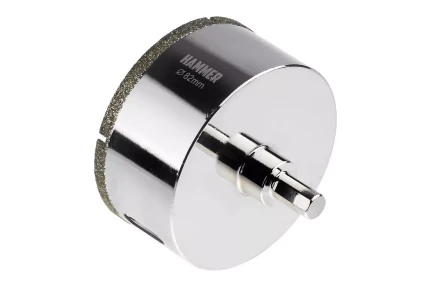 Коронка алмазная HAMMER Ф82мм HEX(DHS82.0*65/5) купить в Магнитогорске