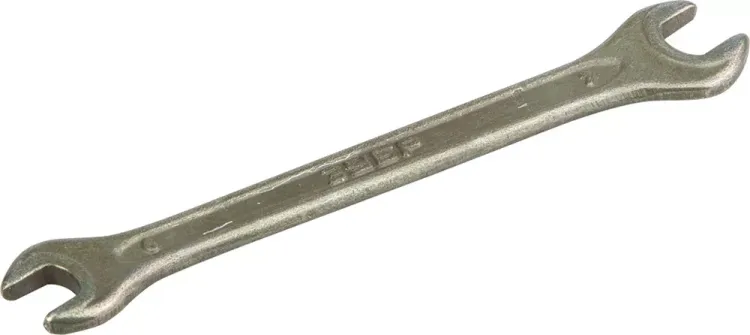 Ключ рожковый ЗУБР, серия "Т-80", оцинкованный, 6х7мм 2701-06-07 купить в Магнитогорске