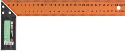 Угольник DEXX столярный, стальное полотно, 300мм 34307-30 купить в Магнитогорске