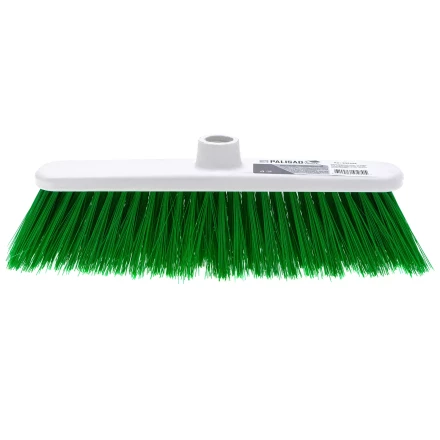 Щетка пластмассовая для подметания пола, 27 см, без черенка, салатовая щетина, Home Palisad 935425 купить в Магнитогорске