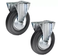 Колесо неповоротное резина FC 54 125 мм (F) 1001772