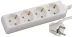 Удлинитель СВЕТОЗАР электрический с заземлением, евро, 4 гнезда, 2м SV-55043-2 купить в Магнитогорске