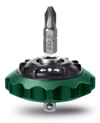 Суперкомпактная реверсивная трещотка для бит и головок 25890