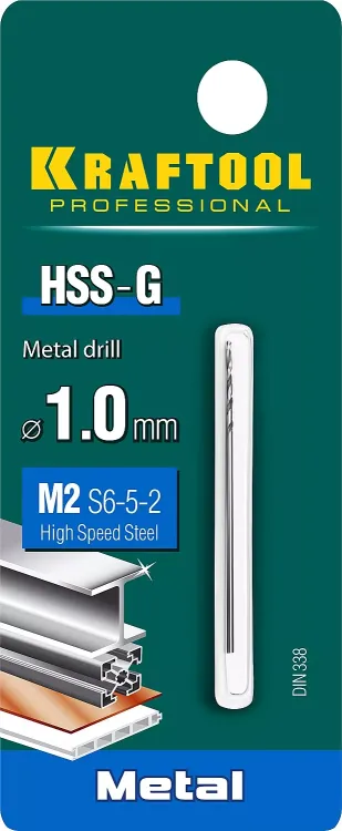 Сверла по металлу HSS-G Оберон 29651-1 купить в Магнитогорске