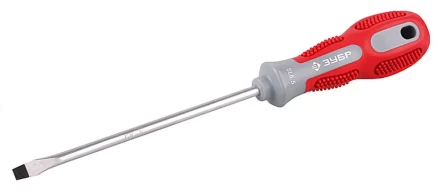 Отвертка ЗУБР &quot;ЭКСПЕРТ&quot; Cr-V, SL 6,5х100мм 25251-06-100 купить в Магнитогорске