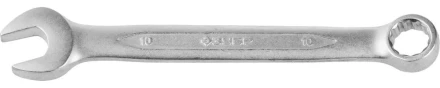 Ключ ЗУБР &quot;ПРОФИ&quot; гаечный комбинированный, Cr-V сталь, хромированный, 10мм 27022-10 купить в Магнитогорске
