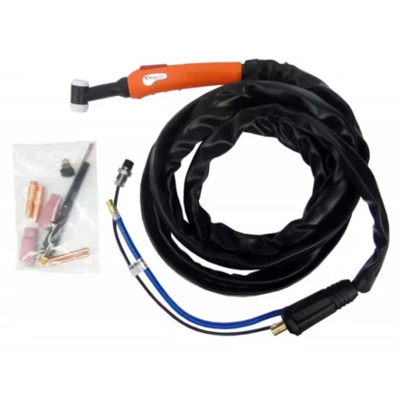 Горелка UnoTIG 26-Flex 4м разъем 35мм2 с кнопкой FoxWeld купить в Магнитогорске