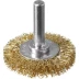 ЗУБР &quot;ПРОФЕССИОНАЛ&quot;. Щетка дисковая для дрели, витая латунированная стальная проволока 0,3мм, 38мм 3520-038_z02 купить в Магнитогорске