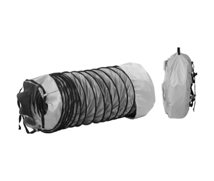 Комплект: рукав гибкий из ПВХ (400 мм, длина 6 м), сумка и фиксирующий ремень для теплогенераторов BALLU EC, EC/S, PHOEN, PHOEN/S купить в Магнитогорске