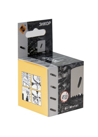 Коронка Bi-Metal Ф38 мм М3 Энкор 24138 купить в Магнитогорске