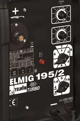 Сварочный полуавтомат TELMIG 195/2 TURBO Telwin купить в Магнитогорске