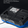 ЗУБР Turbo CHARGE, 20 В, 2 порта, 2 х 9 А, зарядное устройство для LMS АКБ, ПРОФЕССИОНАЛ (TC-20-2) купить в Магнитогорске