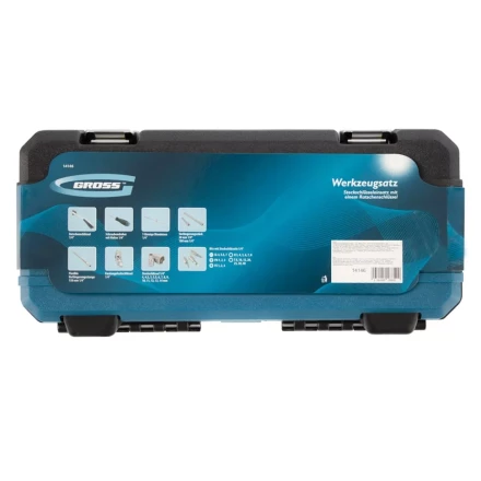 Набор инструментов 42 предмета, 120 зубьев, CrV, 1/4&quot; Gross 14146 купить в Магнитогорске