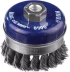 DEXX. Щетка чашечная усиленная для УШМ, жгутированная стальная проволока 0,5мм, 80ммхМ14 35106-080 купить в Магнитогорске