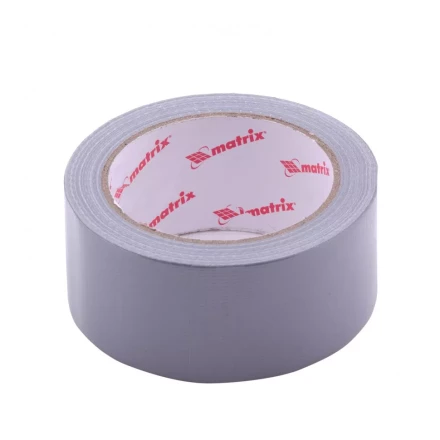 Лента армированная влагостойкая 48 мм х 25 м серебристая Matrix 89068 купить в Магнитогорске