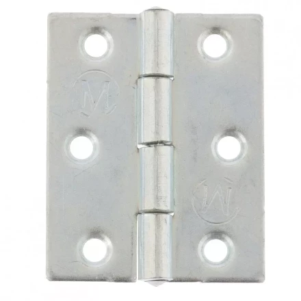 Петля карточная 50 х 40 мм цинк 4 шт Россия 91546 купить в Магнитогорске