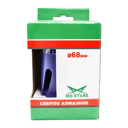 Сверло алмазное турбо с переходником SDS+ 75*10*M16 #4 купить в Магнитогорске