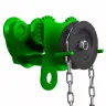 Тележка для ручных талей с цепным приводом HITCH TR100 3 т 3 м (SZ068962) купить в Магнитогорске