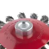 Кордщетка HAMMER тарелка 115мм для УШМ витая сталь (207-112) купить в Магнитогорске