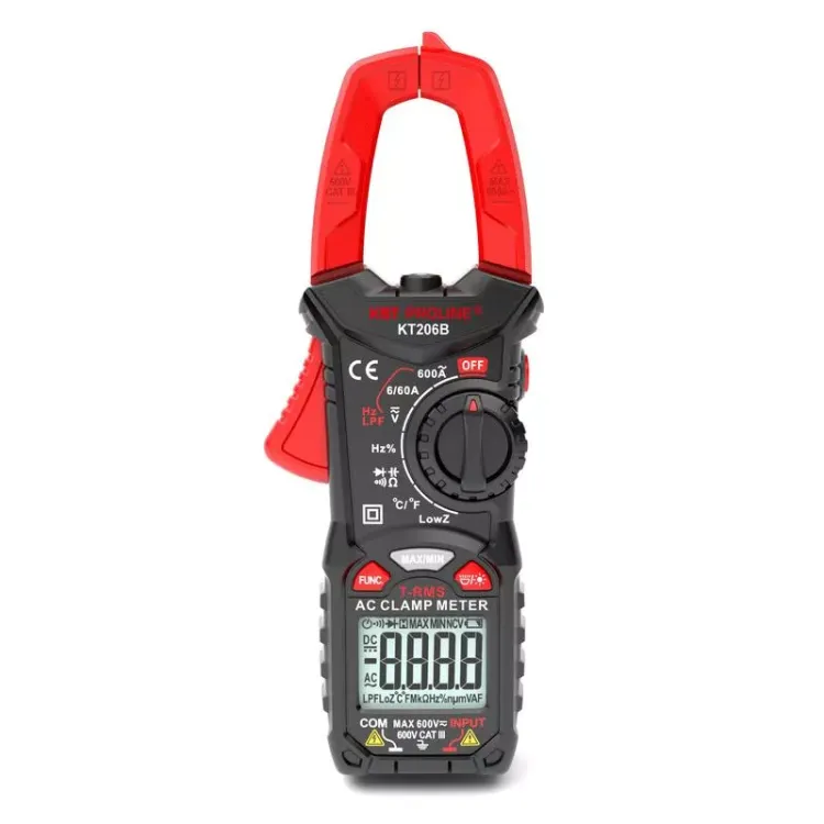 Токовые клещи цифровые KT206B PROLINE КВТ купить в Магнитогорске