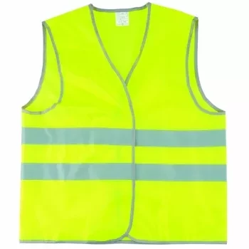 Жилет сигнальный, желтый, размер XL  СИБРТЕХ 89515 купить в Магнитогорске