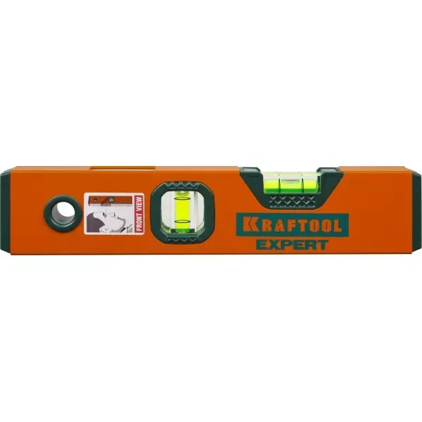 Уровень коробчатый "EXPERT", KRAFTOOL 34710-025, 2 ампулы, 0,5 мм/м, 250мм 34710-025_z01 купить в Магнитогорске