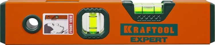 Уровень коробчатый "EXPERT", KRAFTOOL 34710-025, 2 ампулы, 0,5 мм/м, 250мм 34710-025_z01 купить в Магнитогорске