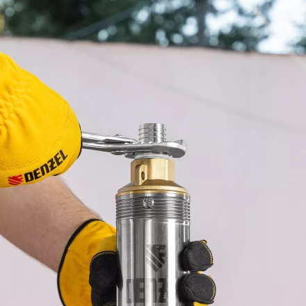 Скважинный насос Denzel DWC-3-60, центробежный, диаметр 3&quot;, 800 Вт, 3300 л/ч, напор 60 м 97255 купить в Магнитогорске