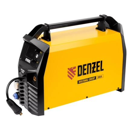 Аппарат инвертор. полуавтомат. сварки MultiMIG-200DP Synergy Double Pulse, 200 А, ПВ 80%// Denzel 94313 купить в Магнитогорске