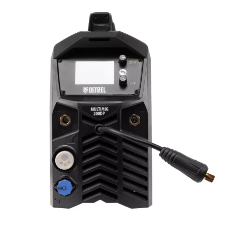 Аппарат инвертор. полуавтомат. сварки MultiMIG-200DP Synergy Double Pulse, 200 А, ПВ 80%// Denzel 94313 купить в Магнитогорске