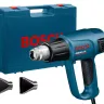 Фен строительный BOSCH GHG 660 LCD 2 насадки купить в Магнитогорске