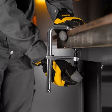 Струбцина F-образная Denzel, 80x150мм, кованая 20464 купить в Магнитогорске