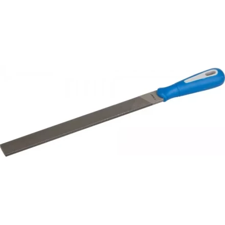 Напильник ЗУБР &quot;ЭКСПЕРТ&quot; плоский, двухкомпонентная рукоятка, № 2, 250мм 1611-25-2 купить в Магнитогорске