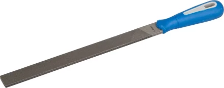 Напильник ЗУБР &quot;ЭКСПЕРТ&quot; плоский, двухкомпонентная рукоятка, № 2, 250мм 1611-25-2 купить в Магнитогорске