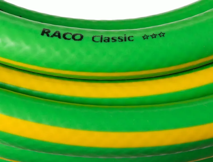 Шланг RACO CLASSIC поливочный, 20атм., армированный, 3-х слойный, 3/4"х25м 40306-3/4-25_z01 купить в Магнитогорске