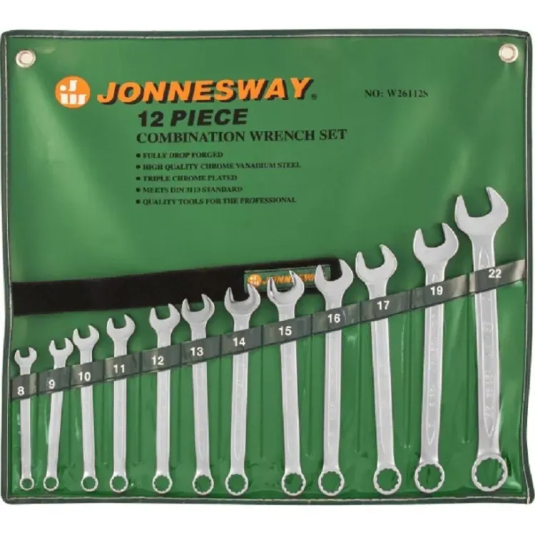 Набор ключей комбинированных 8-22мм 12предметов Jonnesway W26112S 47355 купить в Магнитогорске